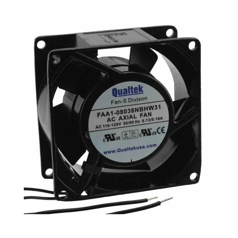 1 pcs : FAA1-08038NBHW31 - FAN AXIAL 80X38MM 115VAC WIRE