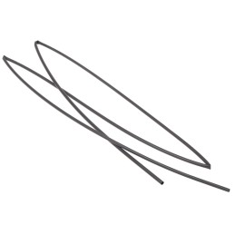 1 pcs - TE Connectivity Heat Shrink Tubing, Black 2.4mm Sleeve Dia. x 1.2m Length 2:1 Ratio, CGPT Series