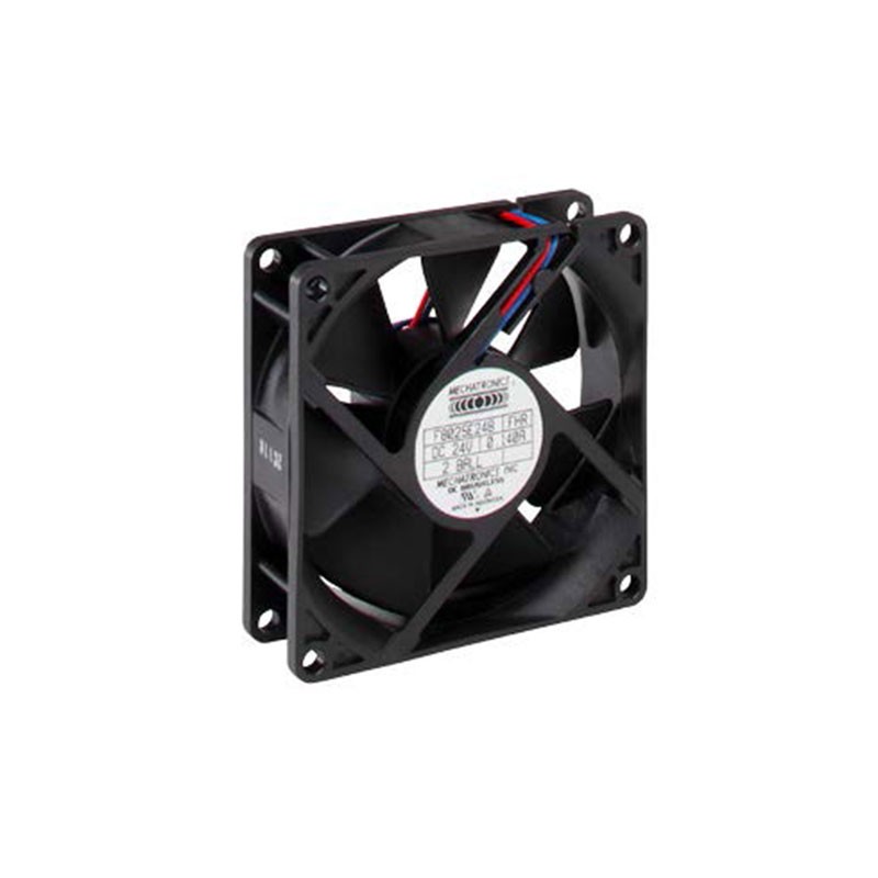 1 pcs : F8025E24B-FHR-L19 - FAN AXIAL 80X25MM 24VDC WIRE