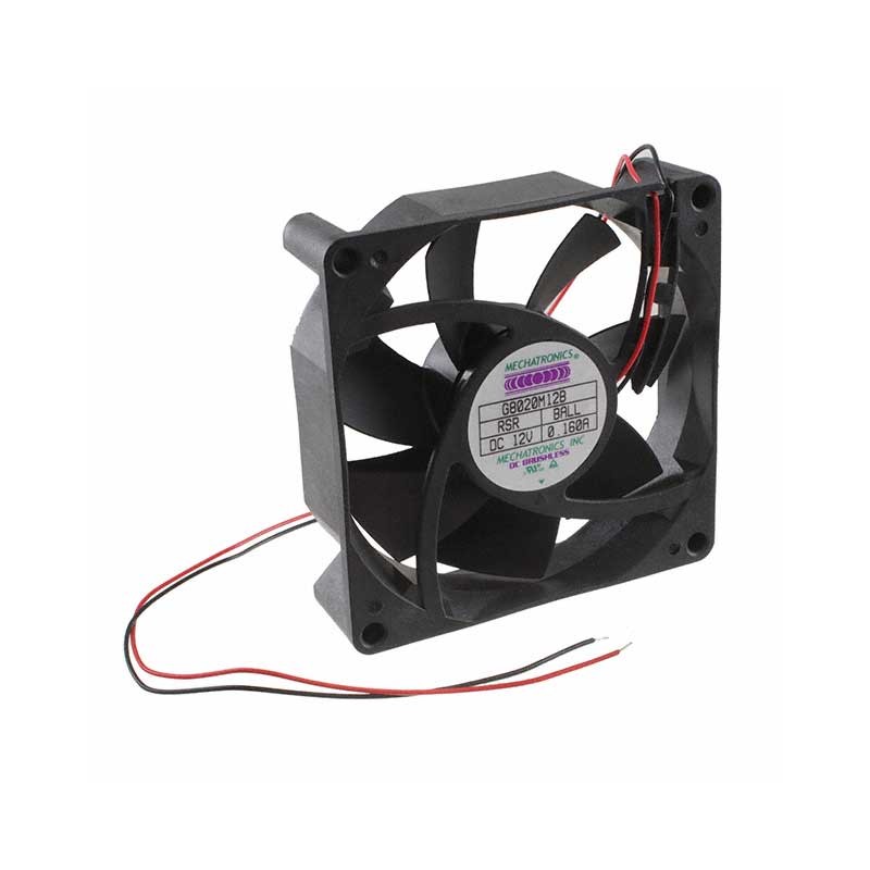 1 pcs : G8020M12B-RSR - FAN AXIAL 80X20.8MM 12VDC WIRE