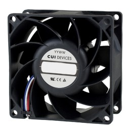 1 pcs : CFM-8038B-250-498 - FAN AXIAL 80X37.6MM 24VDC WIRE