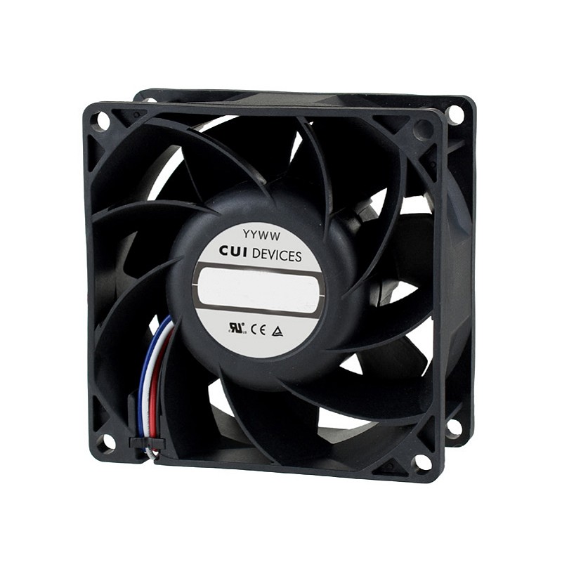 1 pcs : CFM-8038B-250-498 - FAN AXIAL 80X37.6MM 24VDC WIRE