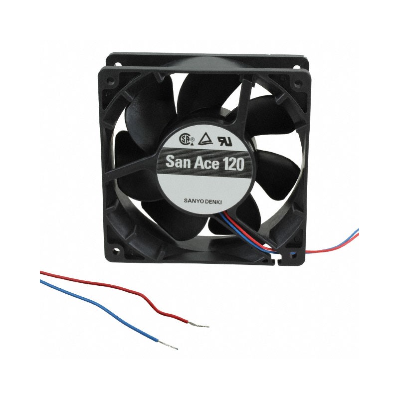 1 pcs : 9G1212M1021 - FAN AXIAL 119X38MM 12VDC WIRE