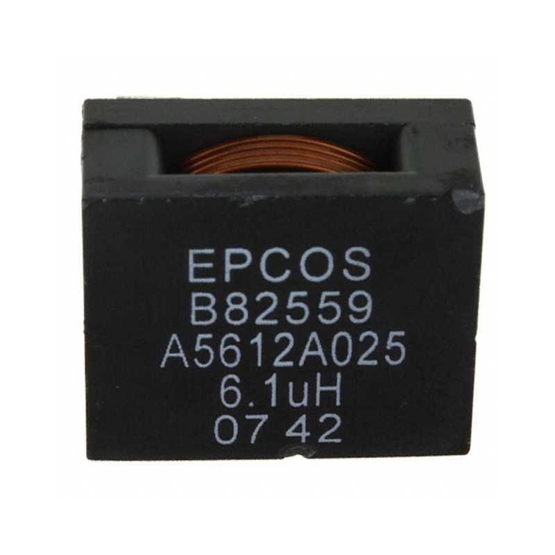 1 pcs : B82559A5612A025 - FIXED IND 6.1UH 1.6 MOHM SMD