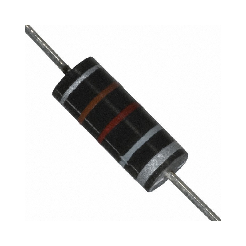 1 pcs : 9250A-824-RC - FIXED IND 820UH 80MA 13 OHM TH