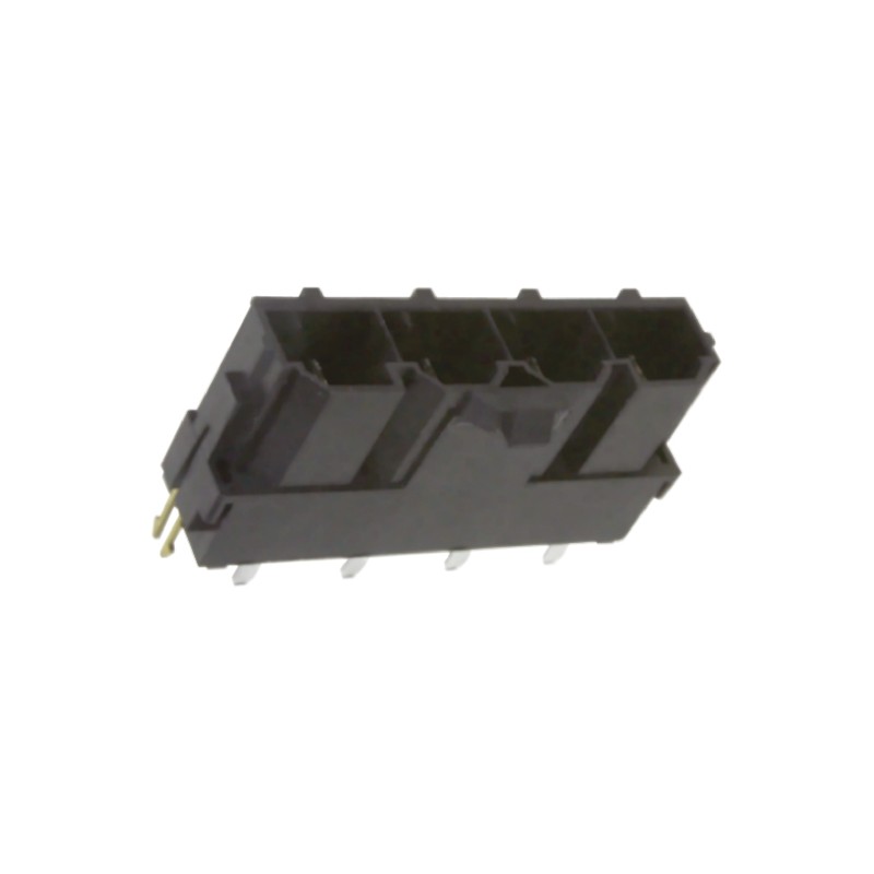 1 pcs - Molex Mini-Fit Sr. Series Straight Through Hole PCB Header, 3 Contact(s), 10.0mm Pitch, 1 Row(s), Shrouded