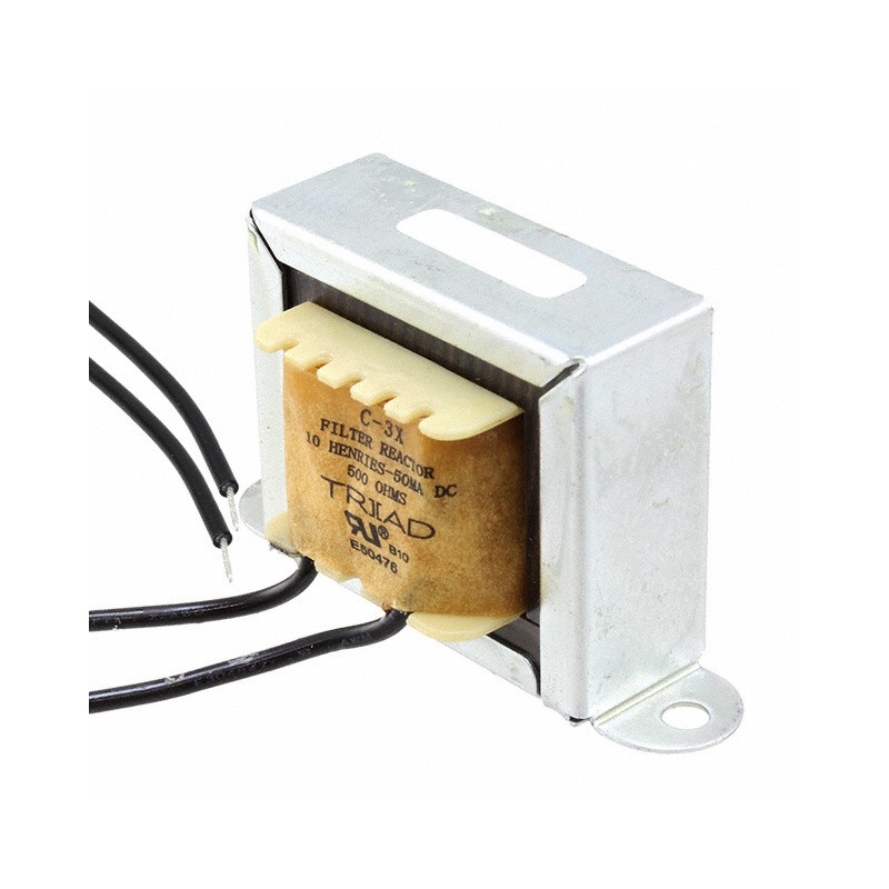 1 pcs : C-3X - FIXED IND 10H 50MA 500 OHM CHASS