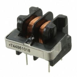 1 pcs : 744861018 - CMC 1.8MH 1A 2LN TH