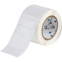 1 Box of 3000 - Brady B-423 on White Label Printer Labels, 25.4mm Label Length