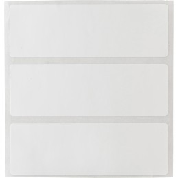 1 Box of 3000 - Brady B-423 on White Label Printer Labels, 25.4mm Label Length