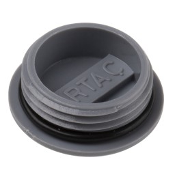 10 pcs - Alpha Wire Blanking Plug, PG11, Chloroprene Rubber (O-Ring/Seal), Polyamide, 22mm Diameter, Threaded