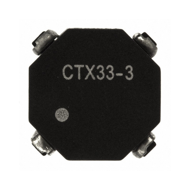 1 pcs : CTX33-3-R - INDUCT ARRAY 2 COIL 32.86UH SMD
