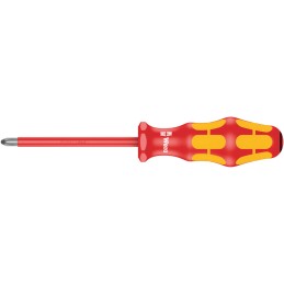 1 pcs - Wera Pozidriv Insulated Screwdriver, PZ0 Tip, VDE/1000V