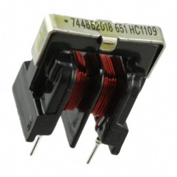 1 pcs : 744862018 - CMC 1.8MH 1A 2LN TH