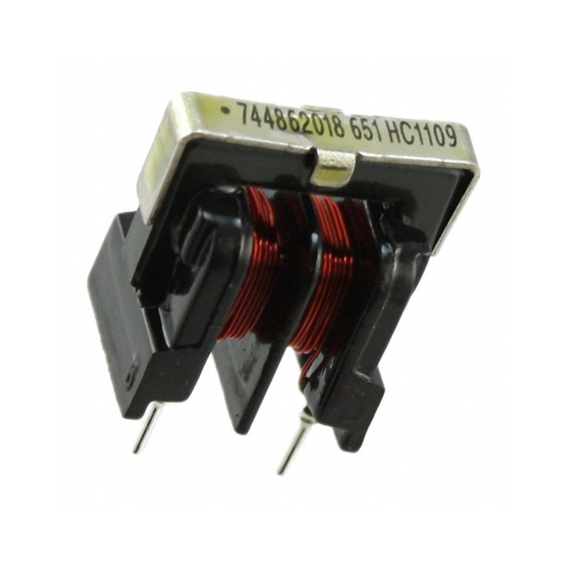 1 pcs : 744862018 - CMC 1.8MH 1A 2LN TH