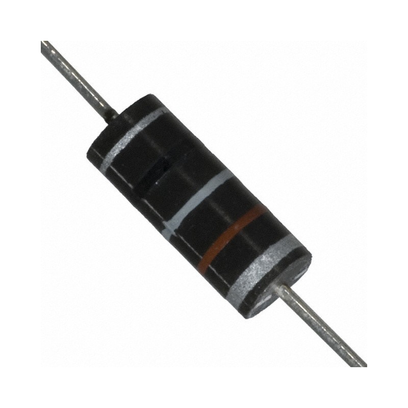 1 pcs : 9250A-183-RC - FIXED IND 18UH 300MA 890 MOHM TH