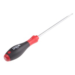 1 pcs - Wiha Slotted Screwdriver, 5.5 mm Tip, 25 mm Blade, 150 mm Overall