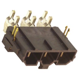 20 pcs - Molex Mini-Fit Sr. Series Right Angle Through Hole PCB Header, 5 Contact(s), 10.0mm Pitch, 1 Row(s), Shrouded