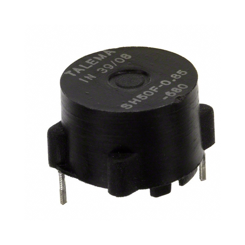 1 pcs : SH50F-0.85-680 - FIXED IND 680UH 850MA 1.25OHM TH