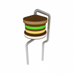 1 pcs : B82144B2152K000 - FIXED IND 1.5UH 4.1A 45 MOHM TH