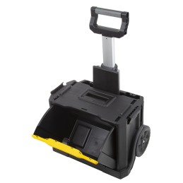 1 pcs - Stanley 4 drawer Aluminium, Plastic Wheeled, 866mm x 348mm x 488mm