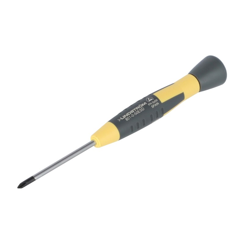 1 pcs - Lindstrom Phillips Precision Screwdriver, PH0 Tip