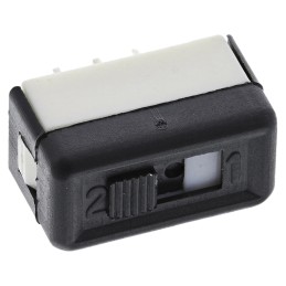 1 pcs - APEM PCB Slide Switch SPDT Latching 4 A @ 125 V ac Slide