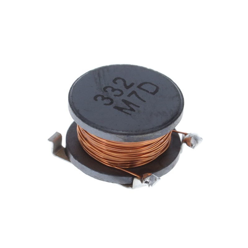 1 pcs : CDH80D48NP-332KC - FIXED IND 3.3MH 160MA 11.2OHM SM