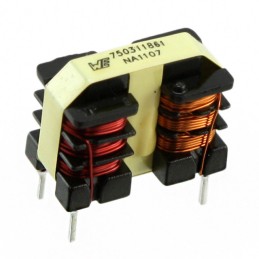 1 pcs : 750311861 - CMC 2.5MH 760MA 2LN TH