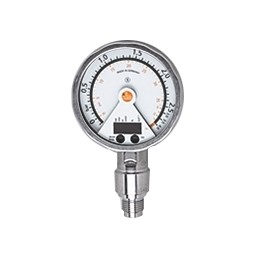 1 pcs - ifm electronic Pressure Sensor, -125mbar Min, 2.5bar Max, Analogue + PNP-NO/NC Programmable Output, Relative Reading