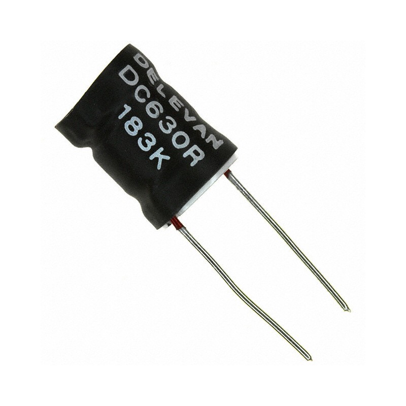 1 pcs : DC630R-183K - FIXED IND 18UH 7A 20 MOHM TH