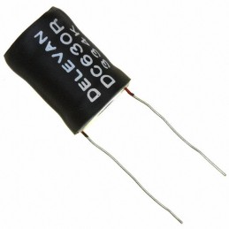 1 pcs : DC630R-334K - FIXED IND 330UH 1.72A 315MOHM TH