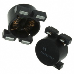 1 pcs : 7446631007 - CMC 6.8MH 1.4A 2LN SMD