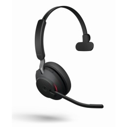 1 pcs - Jabra Evolve2 65 Black Wireless Bluetooth On Ear Headset