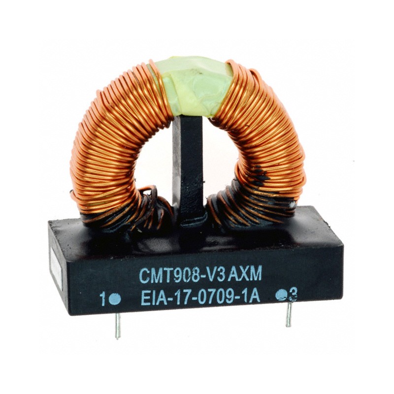 1 pcs : CMT908-V3 - CMC 8MH 3.2A 2LN TH ESD