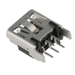 125 pcs - Molex Straight, Through Hole, Socket Type B 2.0 USB Connector