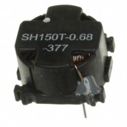 1 pcs : SH150T-0.68-377 - FIXED IND 377UH 680MA 1 OHM TH