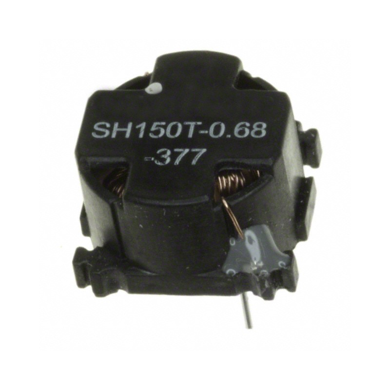 1 pcs : SH150T-0.68-377 - FIXED IND 377UH 680MA 1 OHM TH