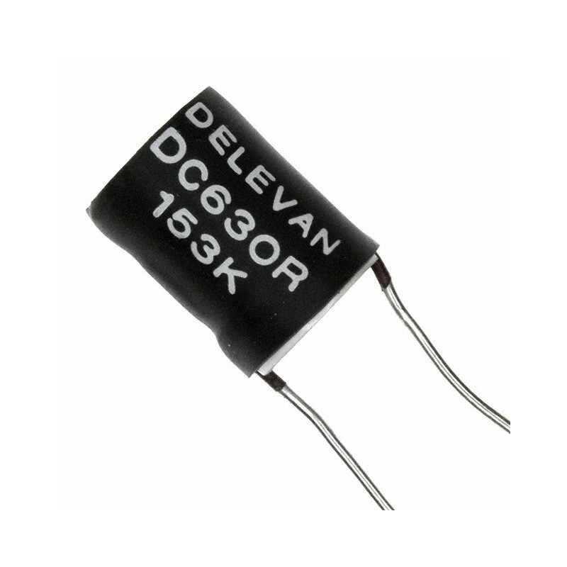 1 pcs : DC630R-153K - FIXED IND 15UH 8.09A 15 MOHM TH