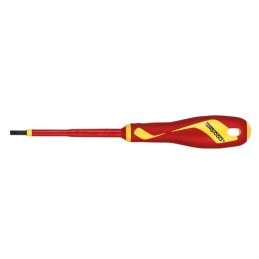 1 pcs - Teng Tools Slotted Insulated Screwdriver, VDE/1000V