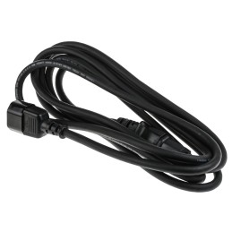 1 pcs - RS PRO IEC C14 Plug to IEC C15 Socket Power Cord, 3m