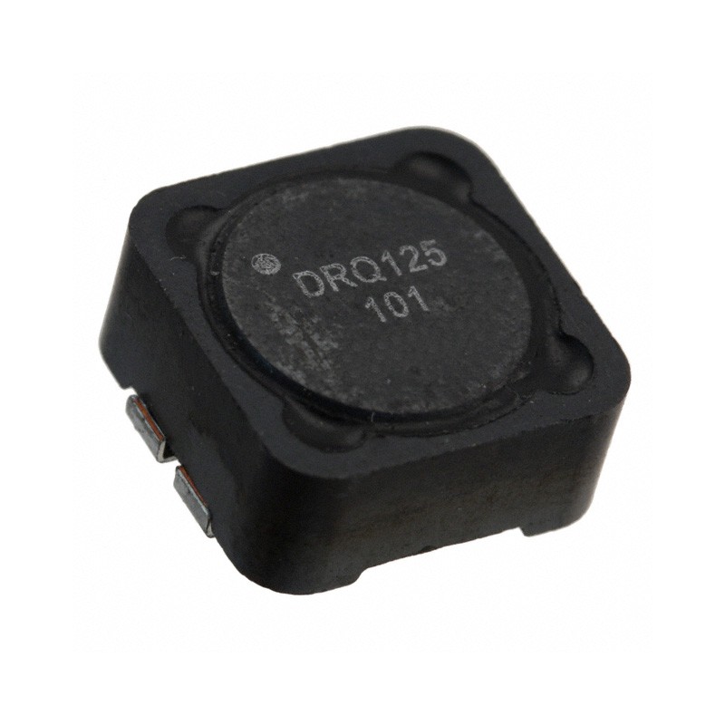 1 pcs : DRQ125-101-R - INDUCT ARRAY 2 COIL 102.7UH SMD