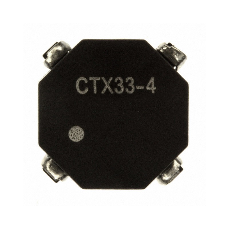 1 pcs : CTX33-4-R - INDUCT ARRAY 2 COIL 33.12UH SMD