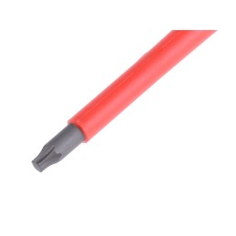1 pcs - Wera Torx Insulated Screwdriver, T25 Tip, 100 mm Blade, VDE/1000V, 205 mm Overall