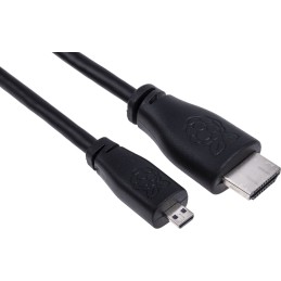 1 pcs - Raspberry Pi 2m HDMI to Micro HDMI Cable in Black