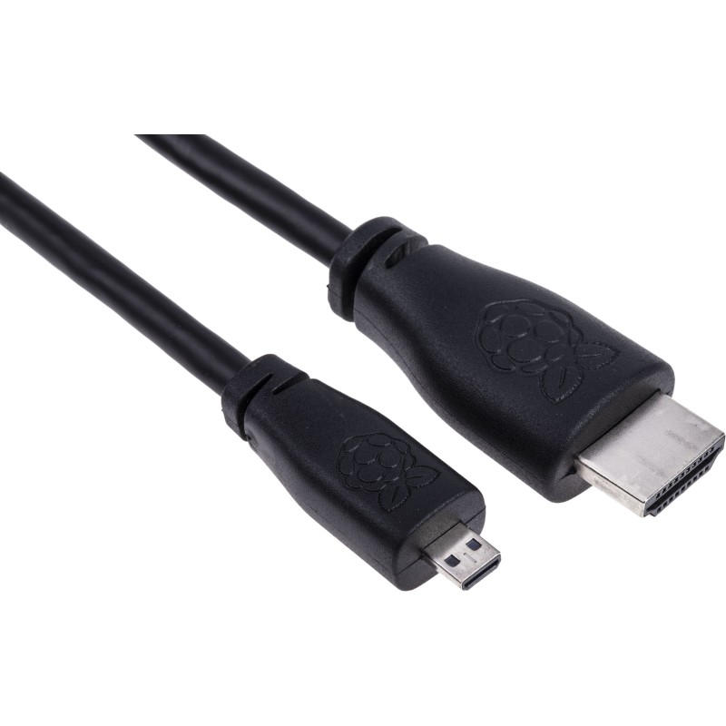 1 pcs - Raspberry Pi 2m HDMI to Micro HDMI Cable in Black