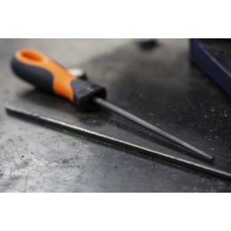 1 pcs - Bahco 150mm, Second Cut, Round Engineers File