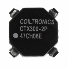 1 pcs : CTX300-2P-R - INDUCT ARRAY 2 COIL 300.42UH SMD
