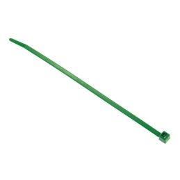 1 Bag of 100 - HellermannTyton Cable Tie, 150mm x 3.5 mm, Green Polyamide 6.6 (PA66), Pk-100