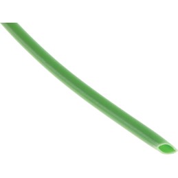 1 Bag of 50 M - RS PRO PVC Green Cable Sleeve, 2mm Diameter, 50m Length